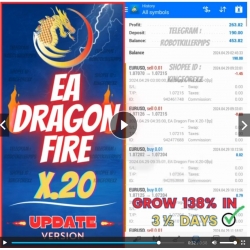 EA DRAGON FIRE X.20 2024 - THE POWERFUL EA ROBOT (1 year licence)